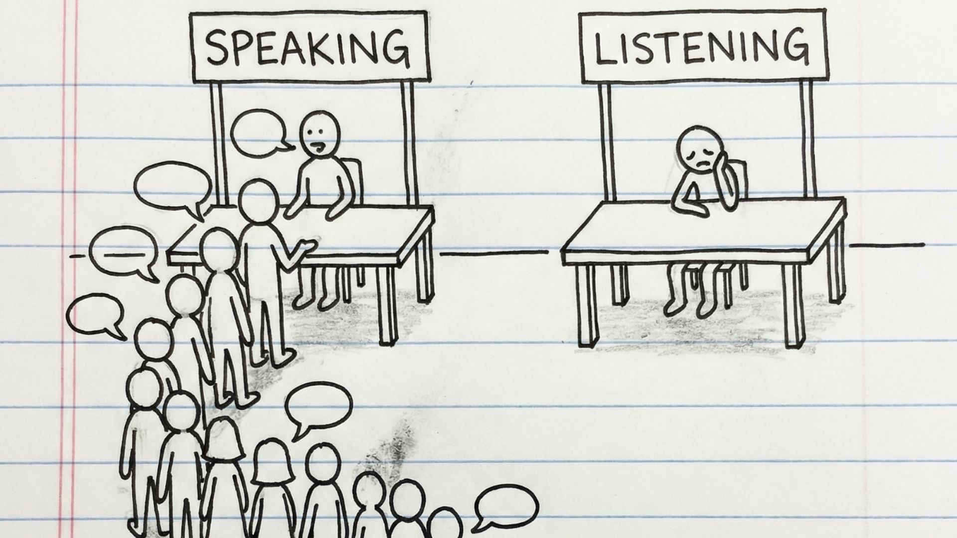 The Art of Listening: Living in a world that speaks first and listens never.